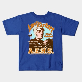 Amelia Earhart Kids T-Shirt